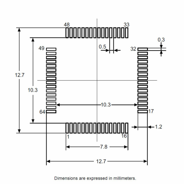 ST Microelectronics STM32G070RBT6 ARM Cortex M0+ Microcontroller STM32G0 64MHz Mcu Cpu 128 Kbyte - Resim 8