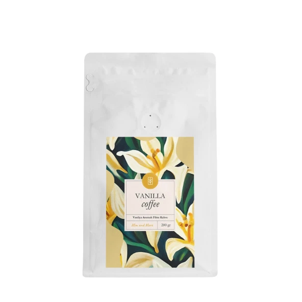 Mim and More Vanilla Coffee Vanilya Aromalı Kahve Filtre Kahve 200 Gr ürün görseli 1