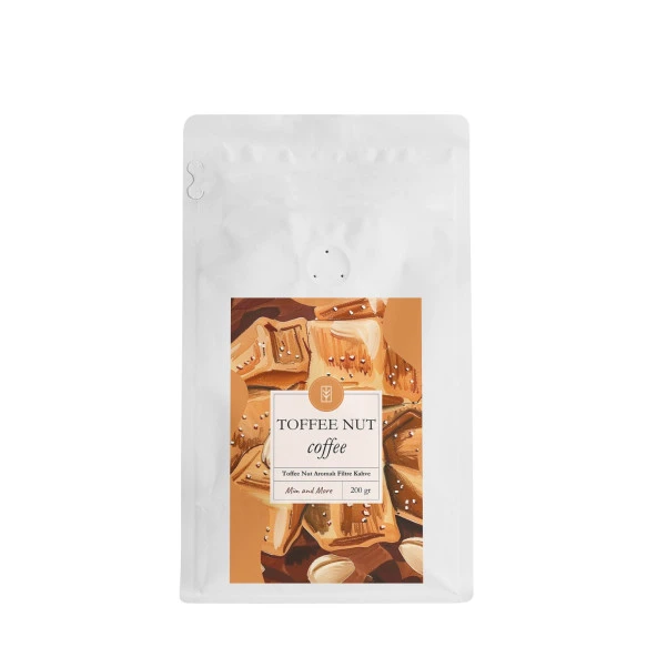 Mim and More Toffee Nut Coffee Toffee Nut Aromalı Kahve Filtre Kahve 200 Gr ürün görseli 1