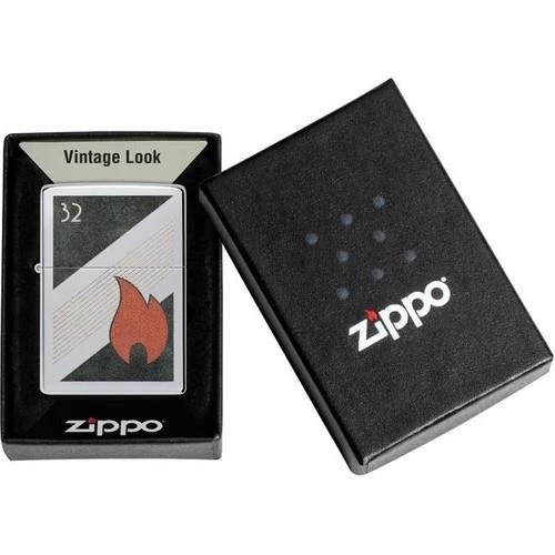 Zippo Çakmak 48623 Zippo 32 Flame Design - Resim 5
