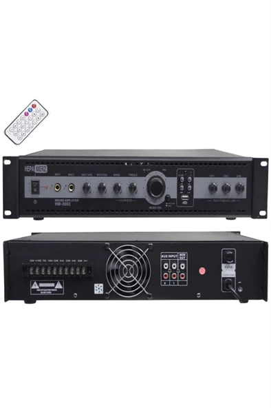 Hepa Merz Hm-3002 3 Bölgeli Anfi 300 Watt Trafolu Usb (3x100W) ürün görseli 1