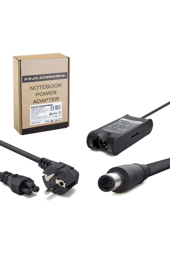 Notebook Adaptör 19.5v 4.62a 7.4x5.0mm Hadron Hd-706 ürün görseli 1