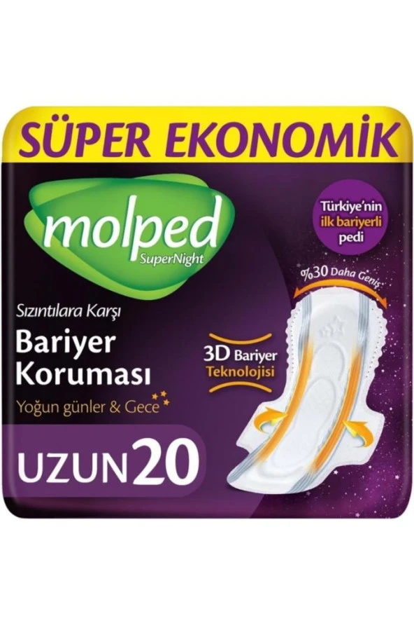 Molped Supernıght Uzun Super 20Lı ürün görseli 1