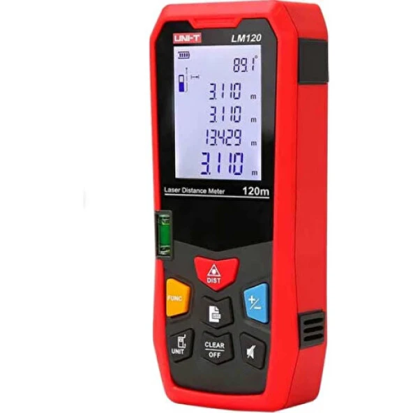 UNİ-T Lazer Mesafe Ölçer LM120A 120 Metre - Resim 2