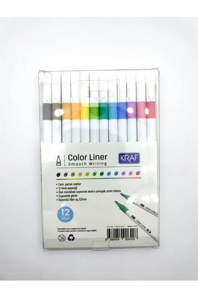 Color Lıner Kalem 0.5 Mm 12 Li ürün görseli 1