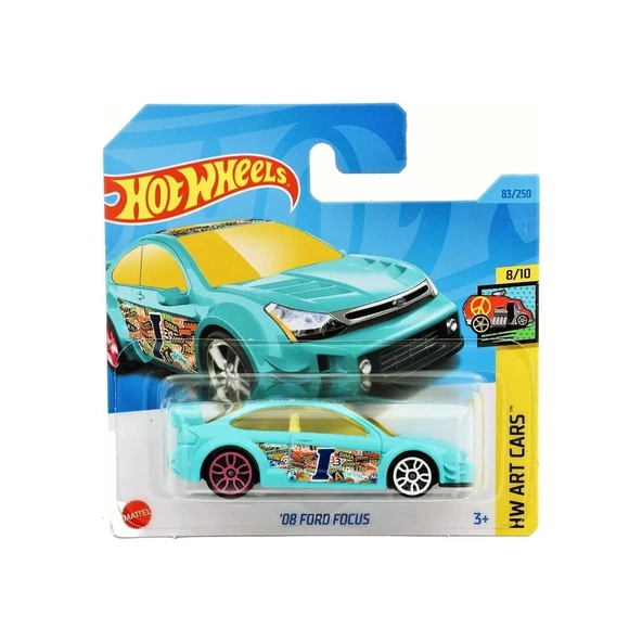 Hot Wheels Tekli Arabalar 08 Ford Focus HKH51 ürün görseli 1