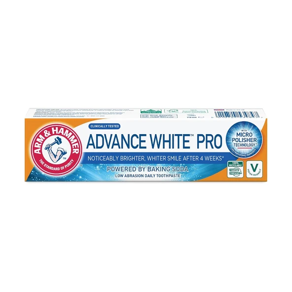 Arm Hammer 3 Tona Kadar Beyazlatıcı Diş Macunu Advance White 75ml ürün görseli 1