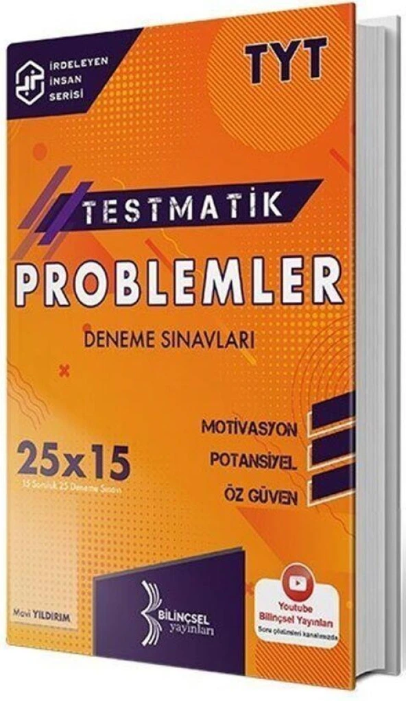 TYT Problemler Testmatik Deneme Sınavları Bilinçsel Yayınları ürün görseli 1