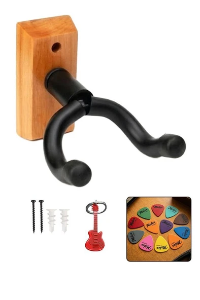 Lastvoice Gds-555 Gitar Duvar Askısı Standı Aparatı (Ahşap) ürün görseli 1