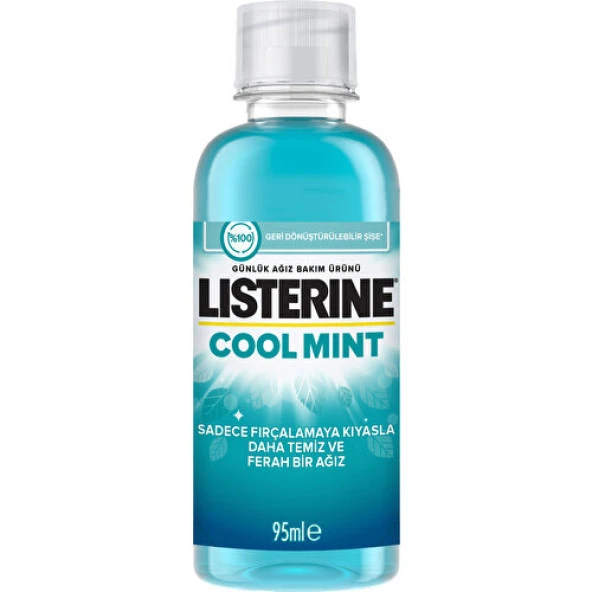 Listerine Ağız Gargarası Cool Mint Nane 95 ml ürün görseli 1
