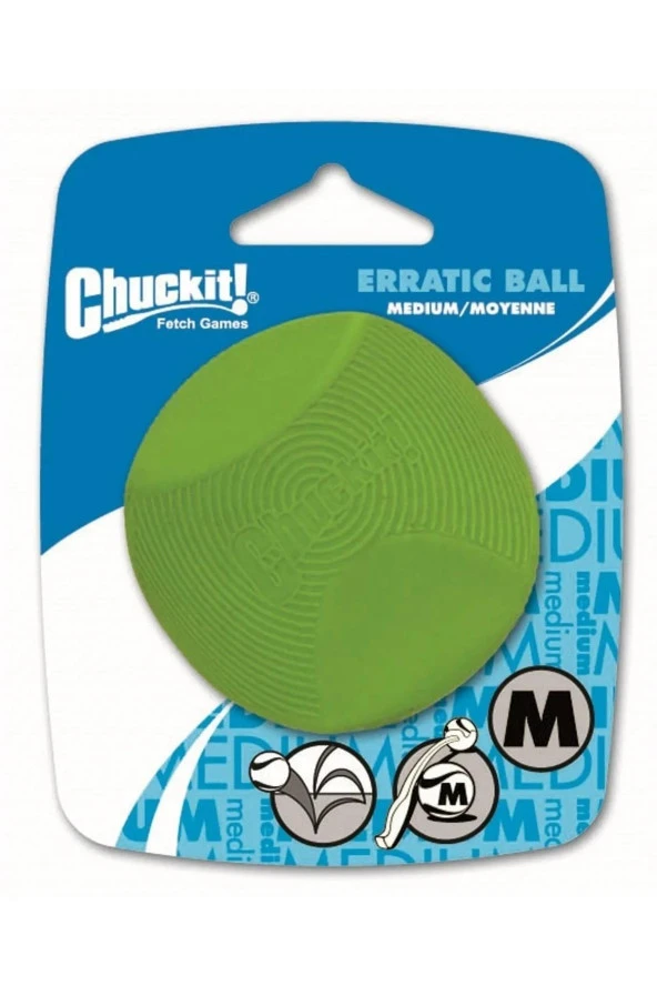 Chuckit! Erratic Ball Köpek Oyun Topu (Orta Boy) ürün görseli 1