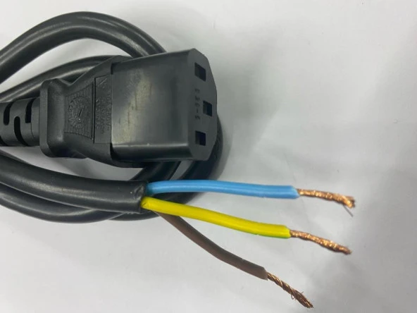 C13 Power Dişi Fişli Kablo 1.5 metre ürün görseli 1