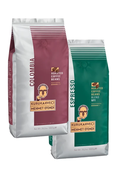 Mehmet EfendiColombian 1000gr ve Caffe Espresso 1000gr ürün görseli 1