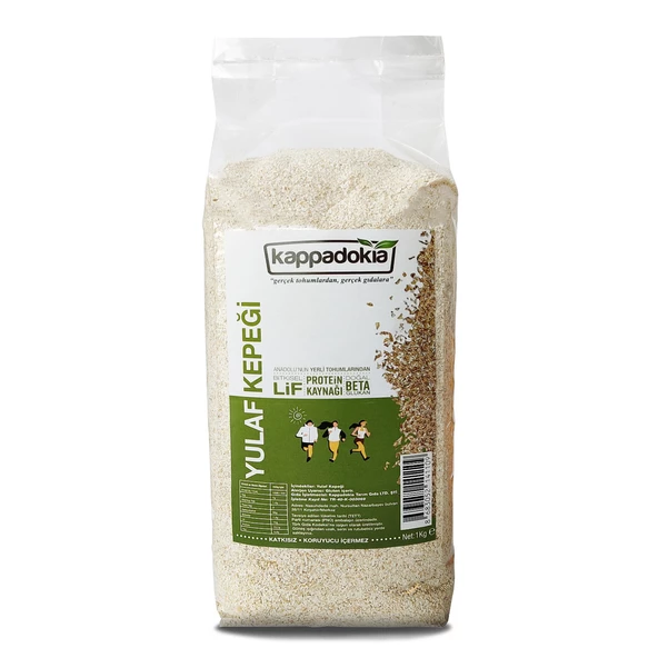 Kappadokia, Katkısız Yerli Yulaf Kepeği  - 1 kg - Resim 2