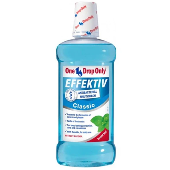 One Drop Only Effektiv Ağız Gargara Zero 500 ml ürün görseli 1