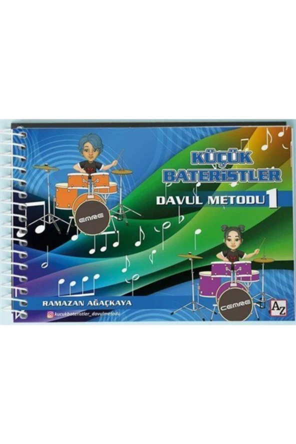 Küçük Bateristler Davul Metodu 1-Ramazan Ağaçkaya ürün görseli 1