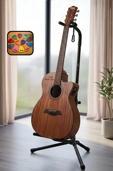 Lastvoice Portatif Demonte Gitar Standı Sehpası Pena Hediye (GTR-01) ürün görseli 1