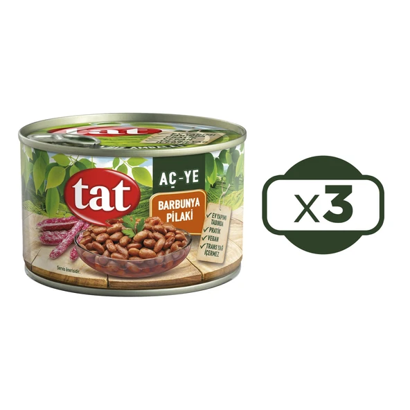 Tat Barbunya Pilaki 400 gr 3 lü - Resim 2
