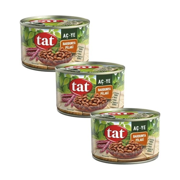 Tat Barbunya Pilaki 400 gr 3 lü ürün görseli 1