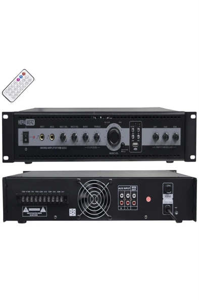 Hepa Merz Hm-5002 3 Bölgeli Anfi 450 Watt Trafolu Usb (3x150W) ürün görseli 1