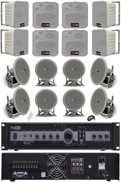 Lastvoice Double Paket-5 Anfili Duvar ve Tavan Hoparlör Seti ürün görseli 1
