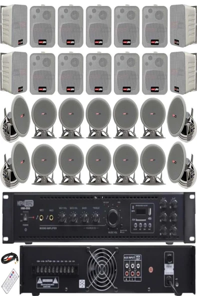Lastvoice Double Paket-8 Anfili Duvar ve Tavan Hoparlör Seti ürün görseli 1