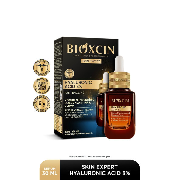 Hyaluronic Acid Yoğun Nemlendirici Dolgunlaştırıcı Serum - Hyaluronic Acid %3 Panthenol %5 Lipozomal ürün görseli 1
