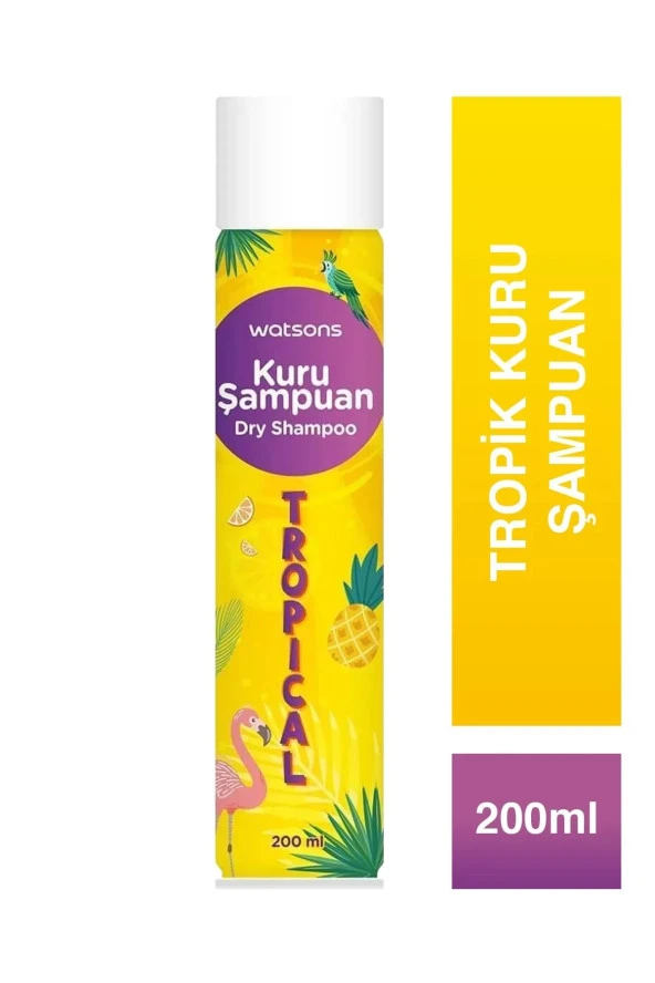 Watsons Kuru Şampuan Tropical 200 ml ürün görseli 1