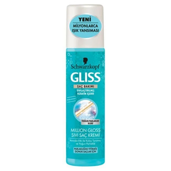 Gliss Sıvı Saç Kremi 200 ml Million Gloss ürün görseli 1