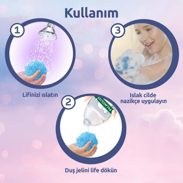 Palmolive Duş Jeli Micellar Care Pamuk Özlü 500 ml - Resim 5
