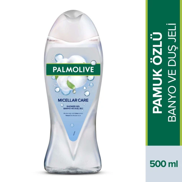 Palmolive Duş Jeli Micellar Care Pamuk Özlü 500 ml - Resim 7
