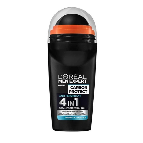 Loreal Paris Men Roll on Expert Carbon Protect Ice 50 ml ürün görseli 1