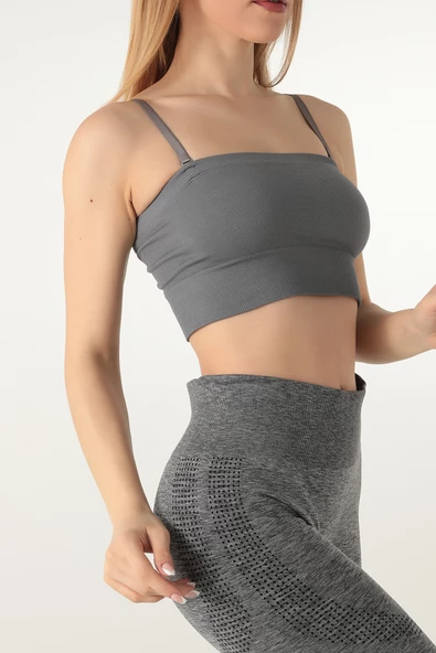 DoReMi Seamless Straplez Spor Sütyen - Resim 8