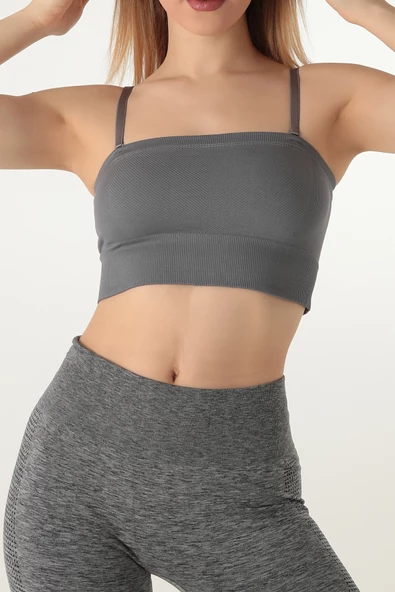 DoReMi Seamless Straplez Spor Sütyen - Resim 9