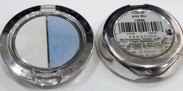 Prestige 2 li Far CDE 02 Perfect Smoky Krem-Mavi ürün görseli 1