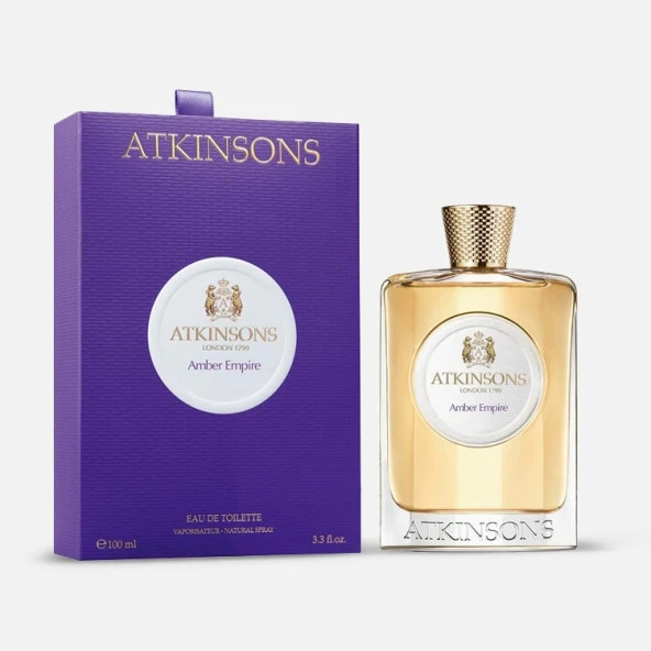 Atkinsons  Ladies Amber Empire EDT 100ml Spray ürün görseli 1