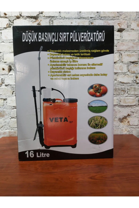 16 LT İlaçlama Pompası ürün görseli 1