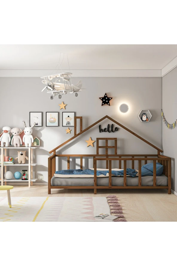 GİVAYO WOOD'SHAUS MONTESSORİ YATAK KAPILI ürün görseli 1