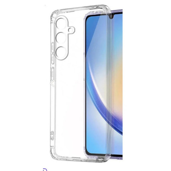 Samsung Galaxy A24 Uyumlu Şeffaf Korumalı Kılıf ürün görseli 1