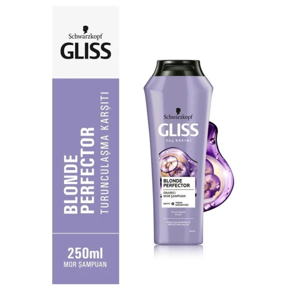 Gliss Mor Şampuan 250 Ml Onarıcı - Resim 2