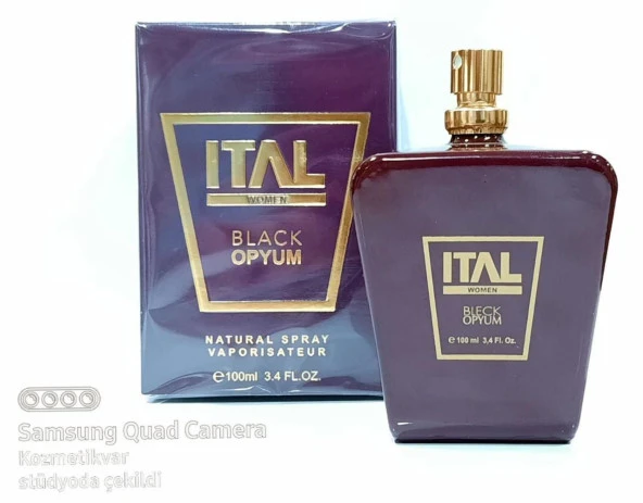 Ital 100 Ml Bayan Edt Black Opyum ürün görseli 1
