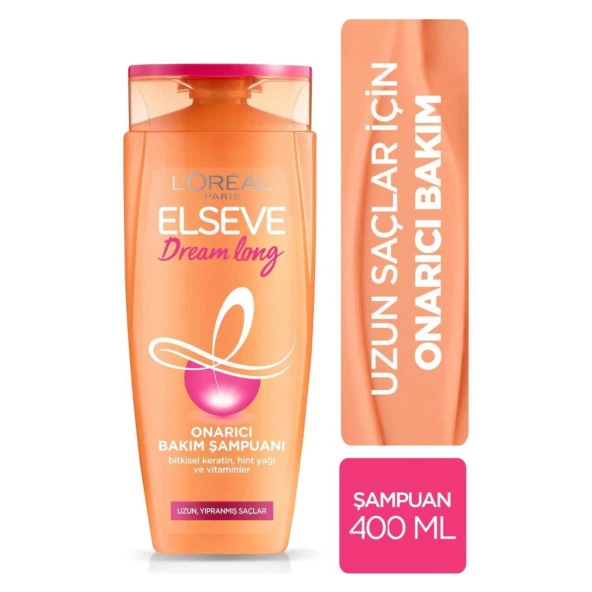Elseve Dream Long Yıpranmış Saç Şampuanı 400 Ml ürün görseli 1