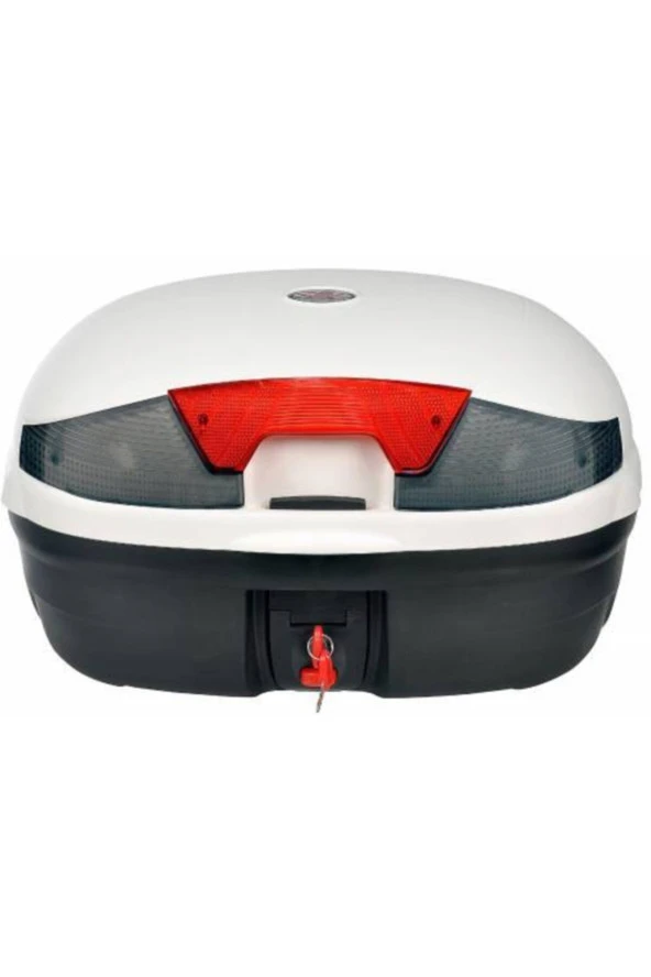 Arwic Motosiklet Arka Çanta 46 Lt Topcase  Beyaz ürün görseli 1