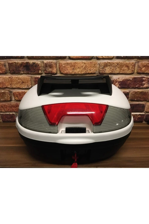 arwic Motorsiklet Arka Çanta Arwıc 46 Litre Full Beyaz ürün görseli 1