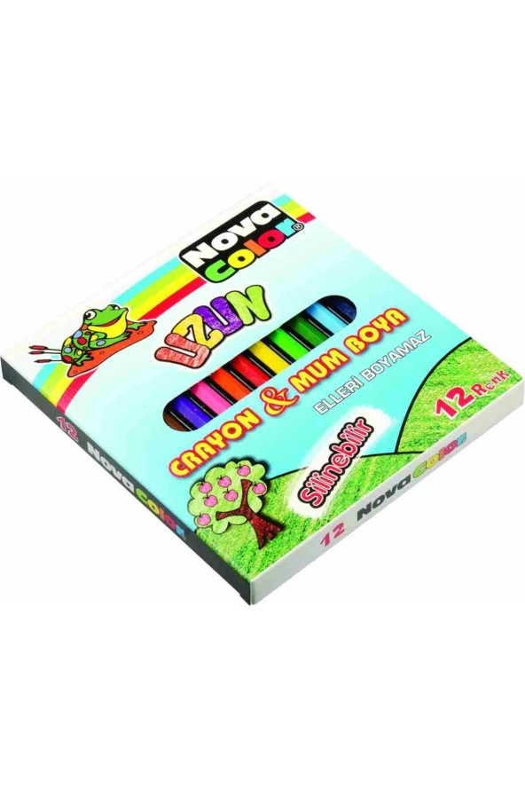Nova Color 12 Renk Boya Kalemi Uzun ürün görseli 1