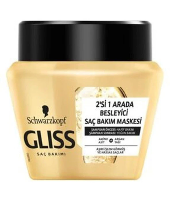 Gliss Saç Bakım Maskesi Ultimate Oil Elixir 300 Ml - Resim 2