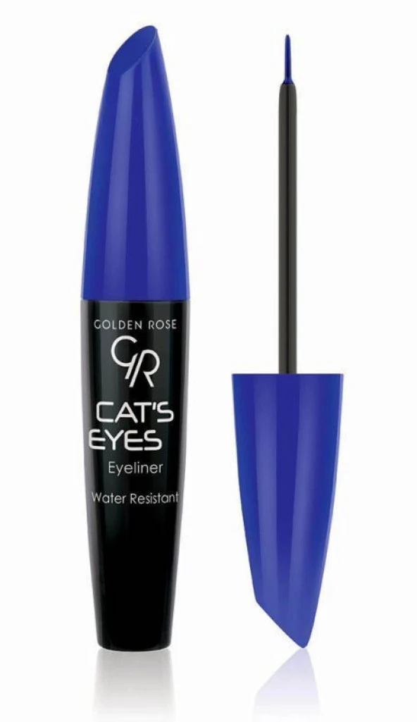 Golden Rose Mavi Eyeliner - Cat s Eyes Eyeliner Matte Blue ürün görseli 1