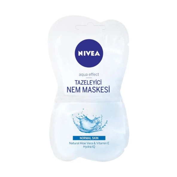 Aqua Effect Normal Ciltler İçin Tazeleyici Nem Maskesi 15 ml (2x 7,5 Ml ) ürün görseli 1
