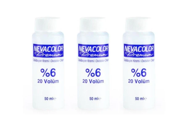 3 Adet Neva Color Oksidan Krem 50 ML 20 Wolume -%6 KOYU TON SAÇLARA ürün görseli 1