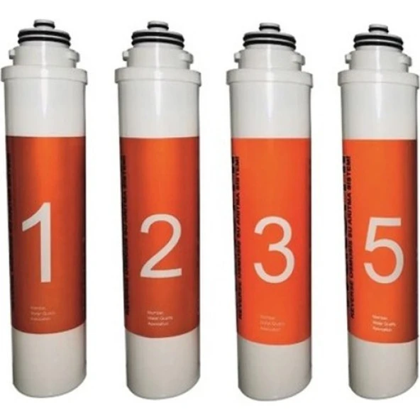 Baransell Waterlife Uyumlu Tak Çevir Su Arıtma Filtre Seti (Ilk 3 Aşama + 5. Aşama) ürün görseli 1